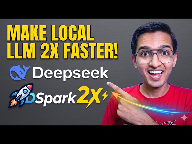 Deepseek DSpark Tutorial : Make Your Local LLM 2X Faster with DeepSpec!