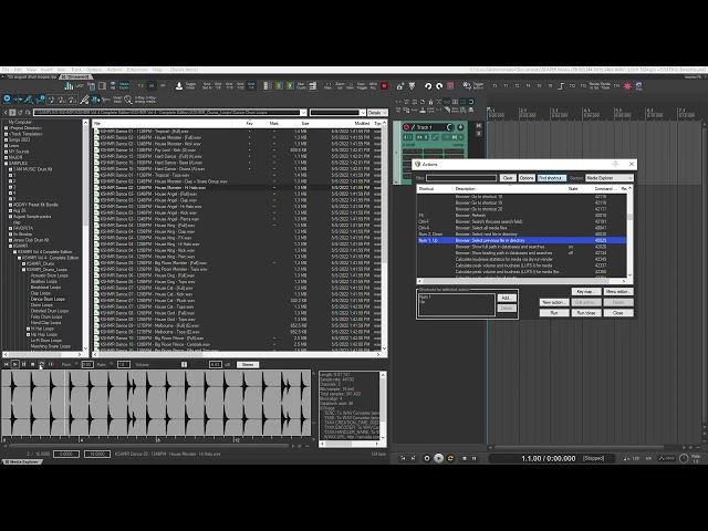 Reaper Tutorials - Use these two Hotkeys in Media Explorer to preview files easily (Part 1)