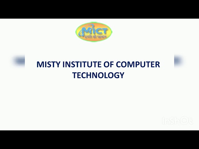 Channel intro /Misty institute of computer technology