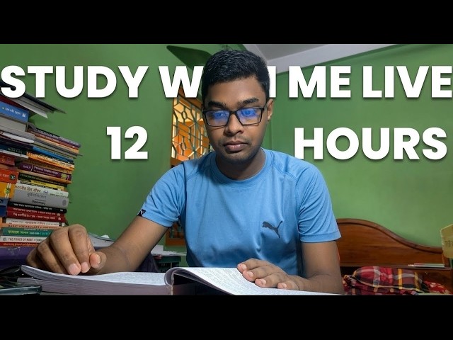 51st BCS Preparation | Pomodoro 50/10 | Study with me Live