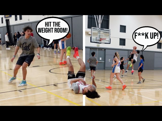 I JOINED A COLLEGE INTRAMURAL BASKETBALL TEAM & DROPPED 35!!!