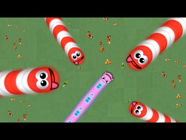 WORMSZONE.IO BIGGEST SLITHER SNAKE TOP 01 / Epic Worms Zone 6.4MILL! #23