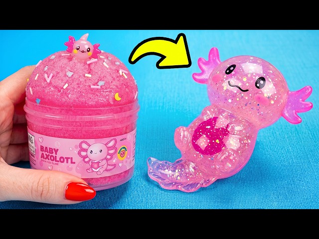 I Tried Making Squishies for my Slime!