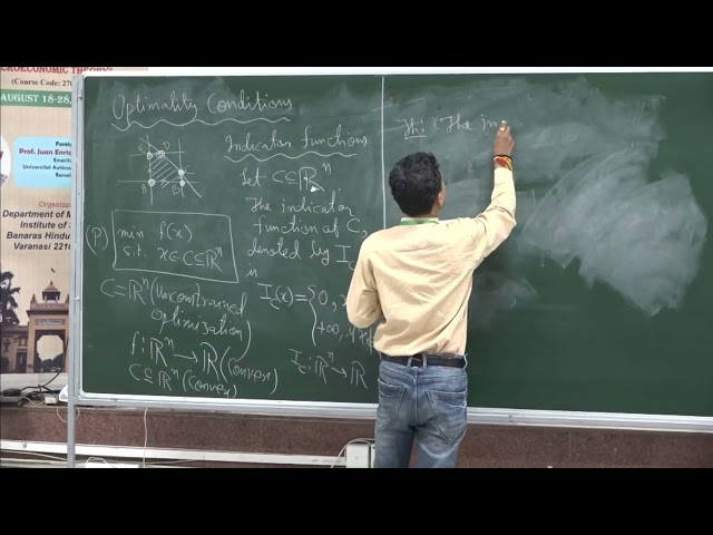 T04 Optimality Conditions in Convex Optimization Indicator Functions and Normal Cones