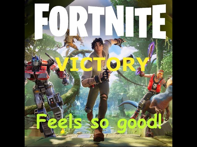 Getting solo Victory! No build mode in Fortnite.