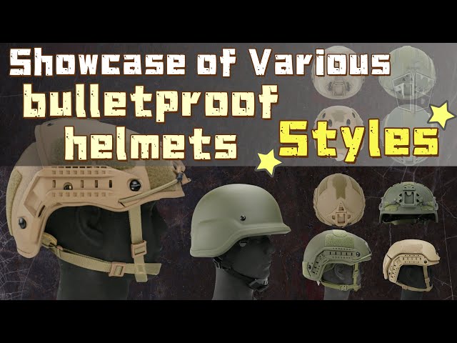 Top Bulletproof Helmets 2024: Ultimate Style Showcase!"
