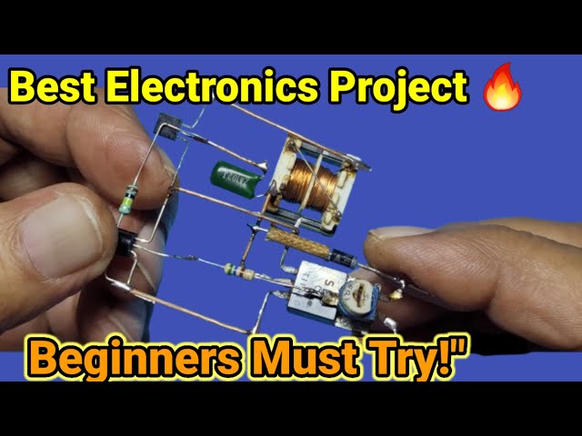 Best Electronics Project For Beginners |DIY Voltage Booster |@Shaktitechshakti 