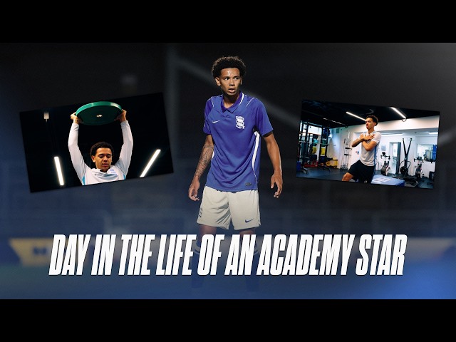A Day In the Life of a Birmingham City Academy STAR! | Junior Wilson