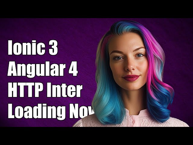 Ionic 3 Angular 4 HTTP Interceptor: Show Loading Indicator on Requests