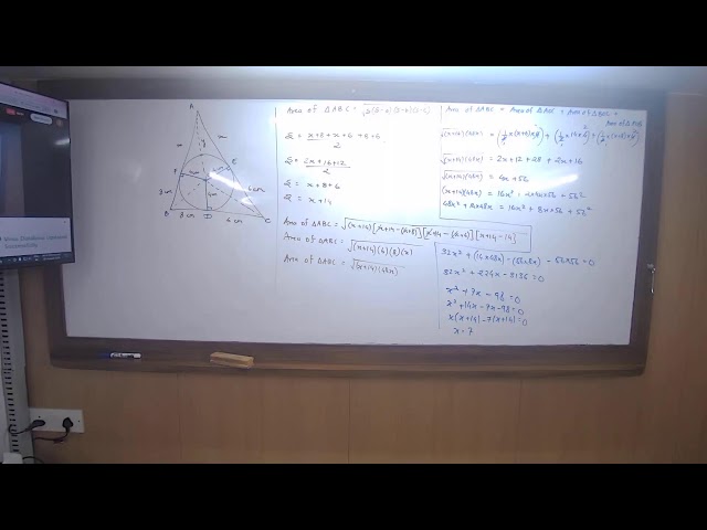 KHR27(2) - X CBSE MATHS TJS - 22/08/2026
