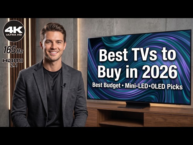 Best TVs of 2026: LG G6, Samsung S95H, Sony BRAVIA 9 II & More! Rated as Fast as Possible! #OLED
