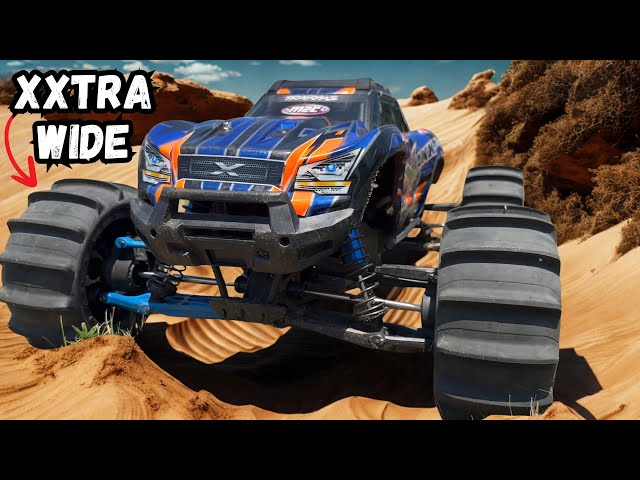 Traxxas Xmaxx Sand & Skatepark Test!
