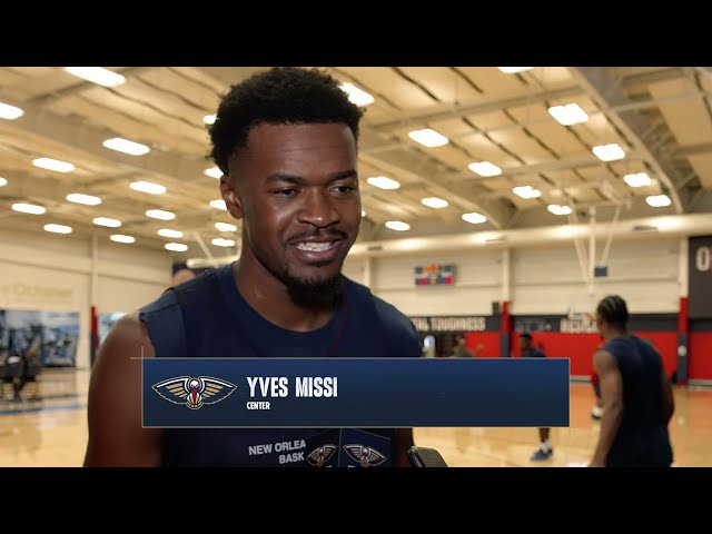 Yves Missi on anchoring the defense | Pelicans Training Camp 2026