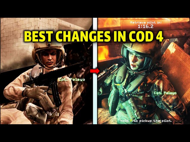 Best Changes In Call of Duty 4 MW! | OG MW vs MWR