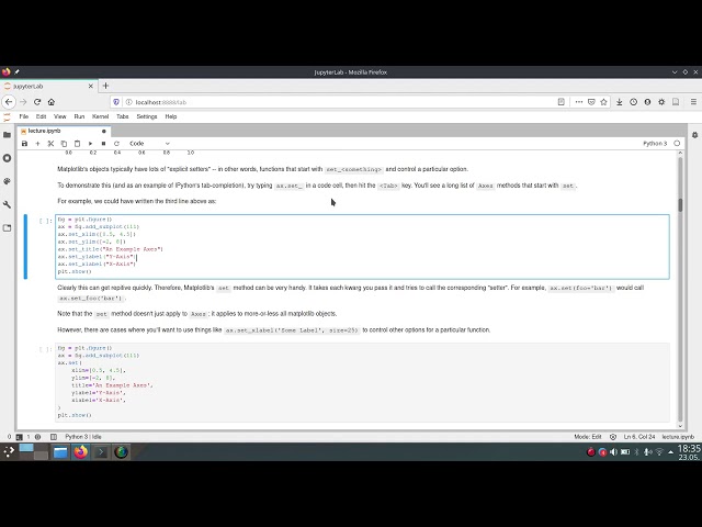Scipy 2020 - 6.1 - Plotting with Matplotlib - Introduction