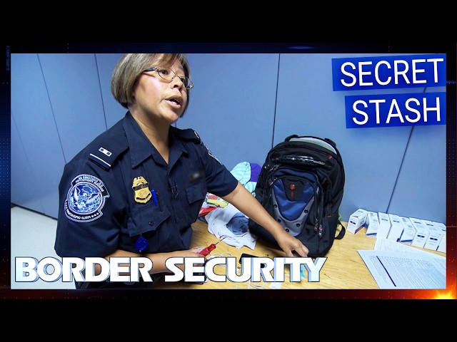 Backpackers Smuggling 4KG of Dr*gs | S1 Ep 5 | Border Security America