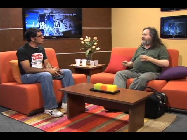 Entrevista en Español con Richard Stallman "Software Libre"