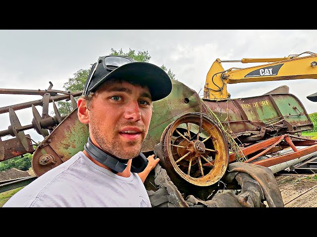 The Things You Find In A Old Farm Yard!! 