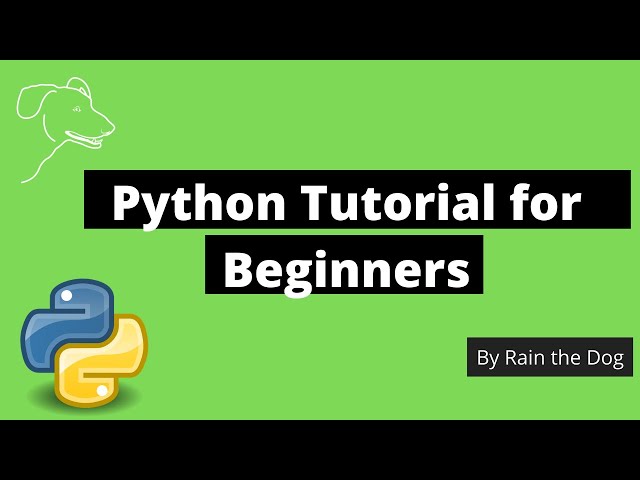 Free PYTHON TUTORIAL for Beginners 2020 [Full Course]