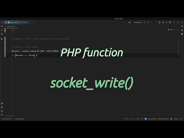 How to effectively use socket_write in PHP? Unlock Socket #communication in PHP! Master