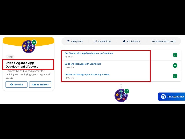 Unified Agentic App Development Lifecycle | Salesforce