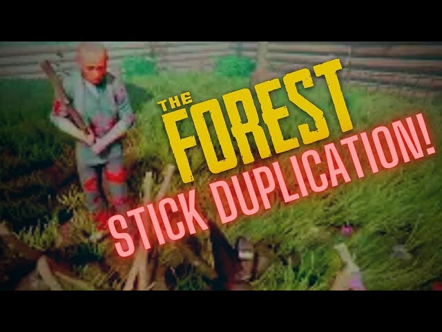DUPLICATE STICKS GLITCH! - THE FOREST