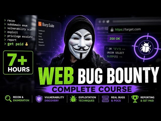 Mastering Bug Bounties — Real PoCs, Live Hunts & Advanced Exploit Techniques (2026)