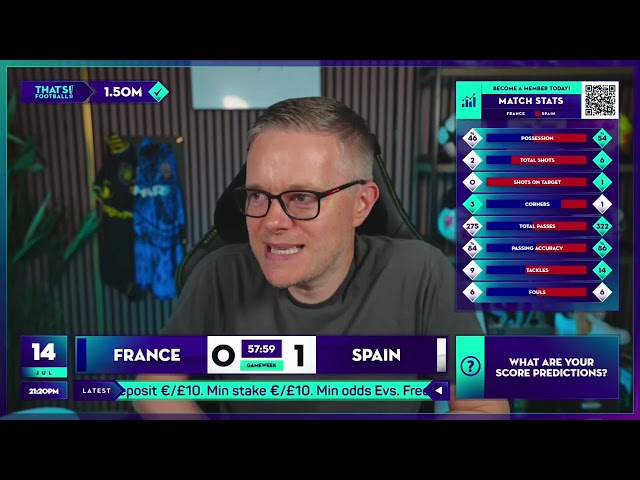 GOLDBRIDGE Best Bits | France 0-2 Spain