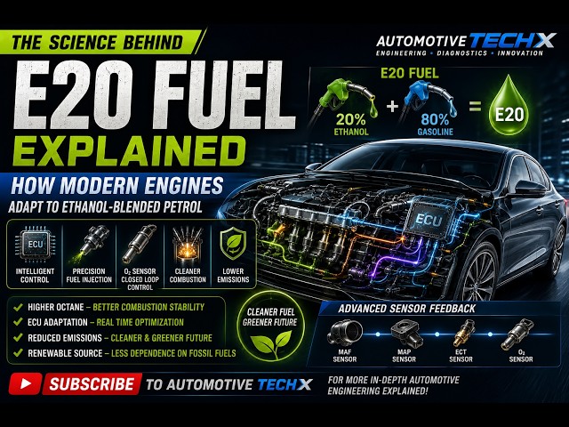 E20 Fuel Technology Explained | Modern Engine Management System