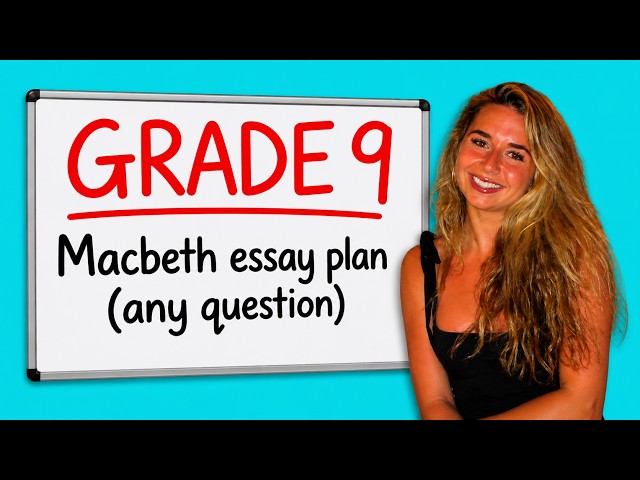 ONLY Macbeth essay plan you need