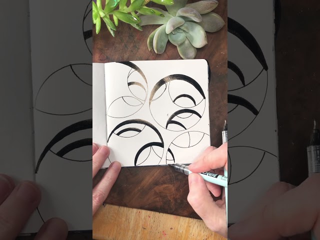 Easy Page Filler: 3D Optical Illusion Art Tutorial