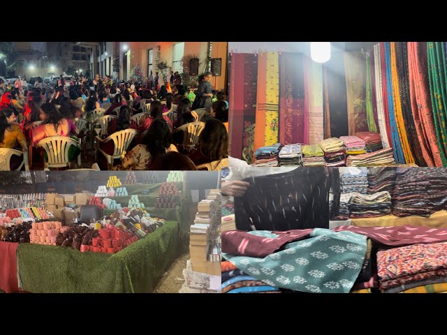 Visited Swadeshi Art and Craft Exhibition, Haldi kumkum , Hare channe ki Kadhi | Renu Gour Vlogs