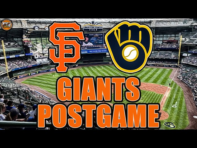 San Francisco Giants vs Milwaukee Brewers Game 2 Postgame