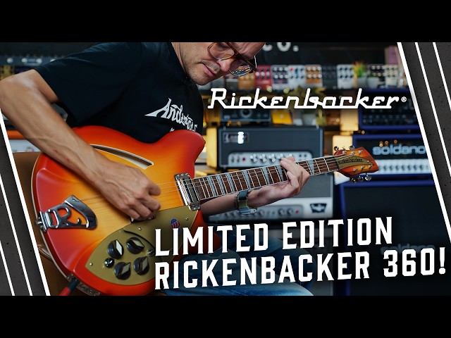 Rickenbacker Limited Edition 360 Semi-Hollow Electric Guitar - Playing Demo