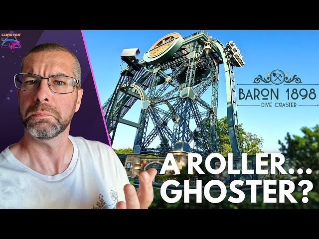 A HAUNTING Thrill Coaster Experience | Baron 1898, Efteling