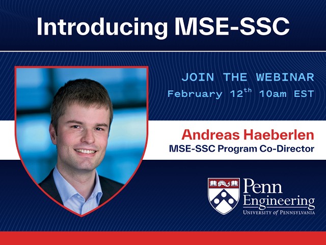 Software Systems & Cybersecurity, MSE