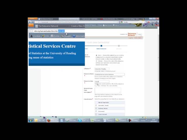 Creating a Dataverse