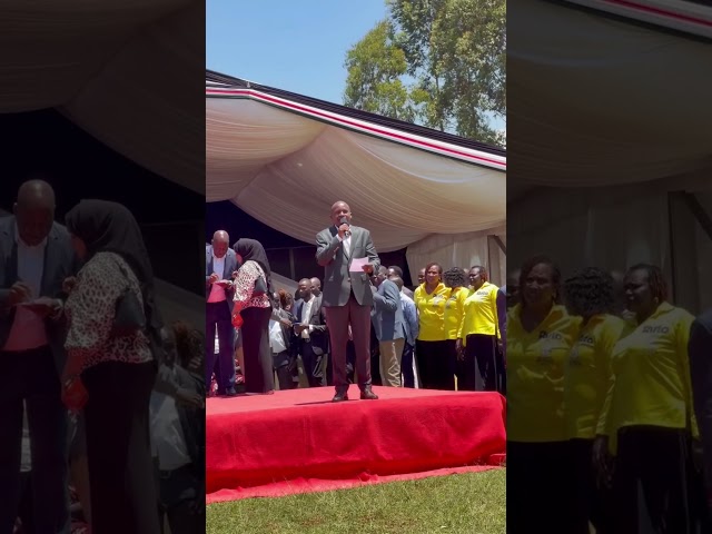 Sudi, Murkomen, Kindiki y otros donan la impresionante cantidad de 65M en el Harambee!💰#raila #sh...