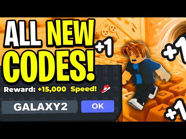 *NEW* ALL NEW CODES FOR +1 SPEED KEYBOARD ESCAPE IN 2026! ROBLOX +1 SPEED KEYBOARD ESCAPE CODES
