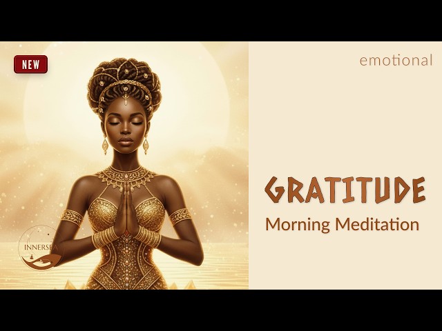 MORNING GRATITUDE MEDITATION ENERGY | Thank You, New Day 🧡