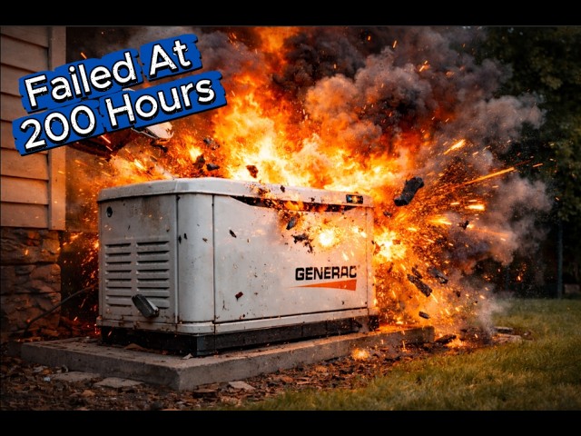 My Generac Generator Couldn't Survive Its First 200 Hours