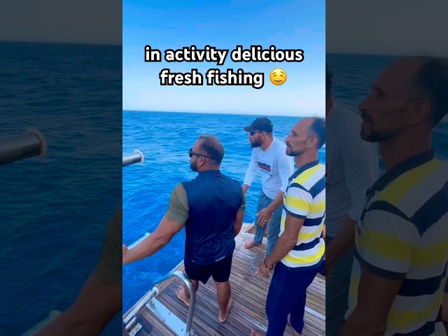 in activity delicious fresh fishing 🤤#fishing #travel #fypシ #worldexplorer #travelworld #beach