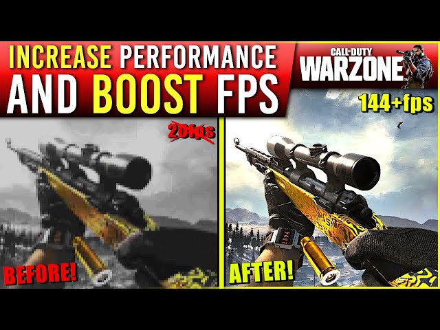 CoD WARZONE Guide: How to BOOST FPS and Optimise Performance (Fix LAG & Stutters)