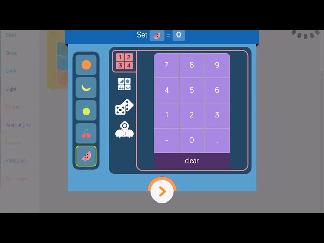 Variables with Dash (Blockly App)