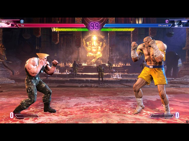Guile vs Sagat (Hardest) - Street Fighter 6. | Epic Battle