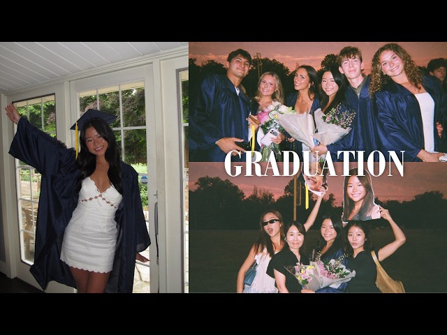 COME TO MY HIGH SCHOOL GRADUATION WITH ME | last high school vlog ever