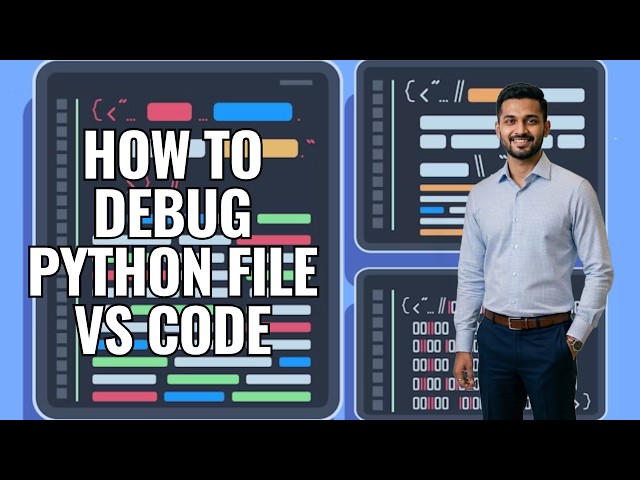 How to Debug python file vs code