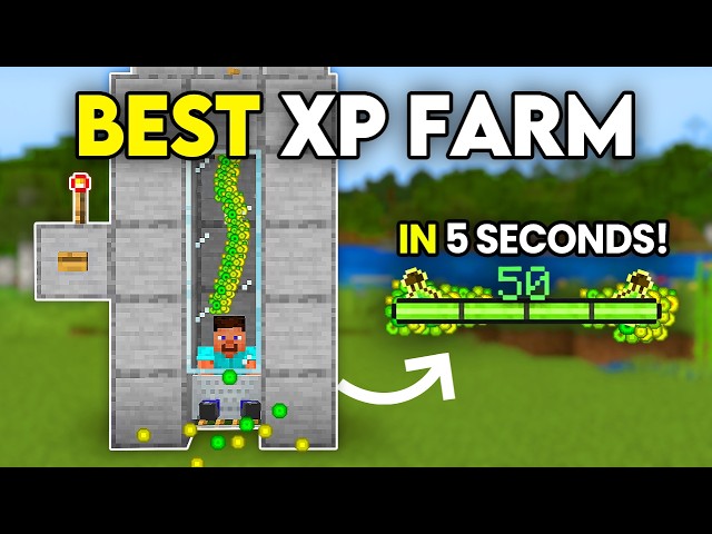 NEW BEST XP FARM in Minecraft Bedrock 26.5+!