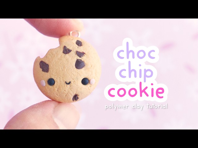 How To Make a Mini Choc Chip Cookie ~ Polymer Clay Tutorial