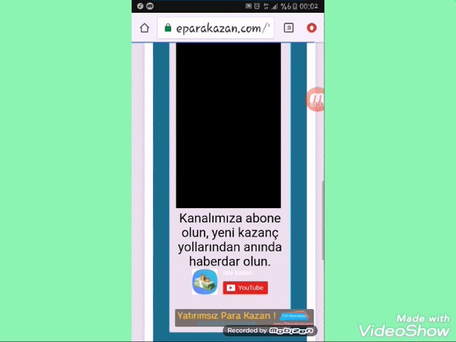 İzle Para Kazan 2019 nasıl yapılır ?